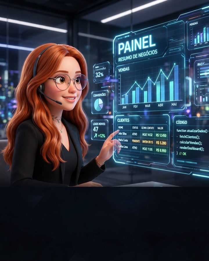 Maya montando um sistema